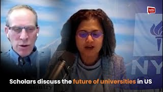 Scholars discuss the future of universities in US